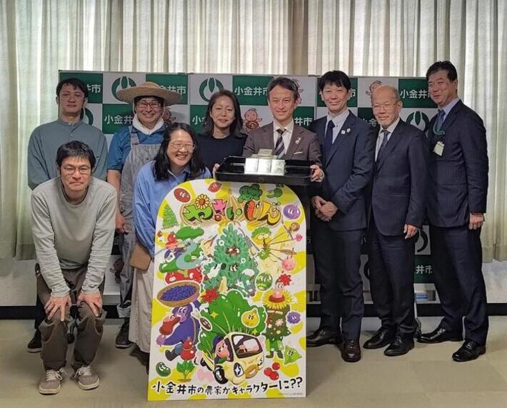 贈呈式記念撮影